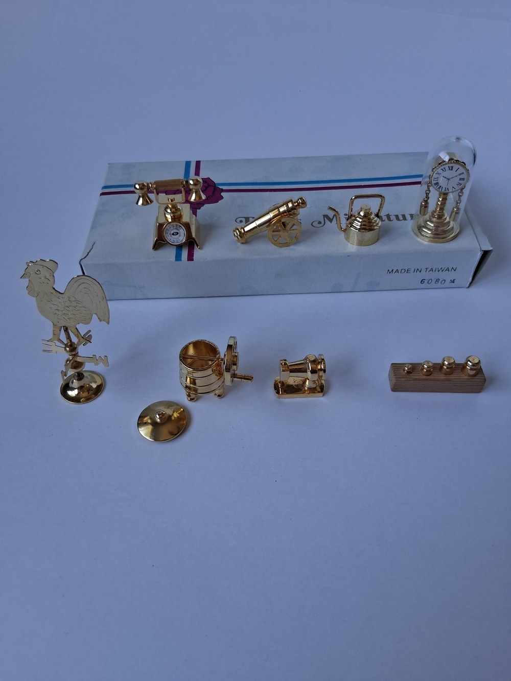 Vintage Brass Miniature Dollhouse Collectibles  - Kids Toys Dolls & Accessories - Picture 7 of 16